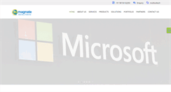 Desktop Screenshot of magnatewebsolutions.com